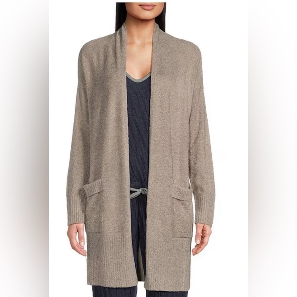 Barefoot Dreams Cardigan Womens Medium CozyChic Lite Long Knit